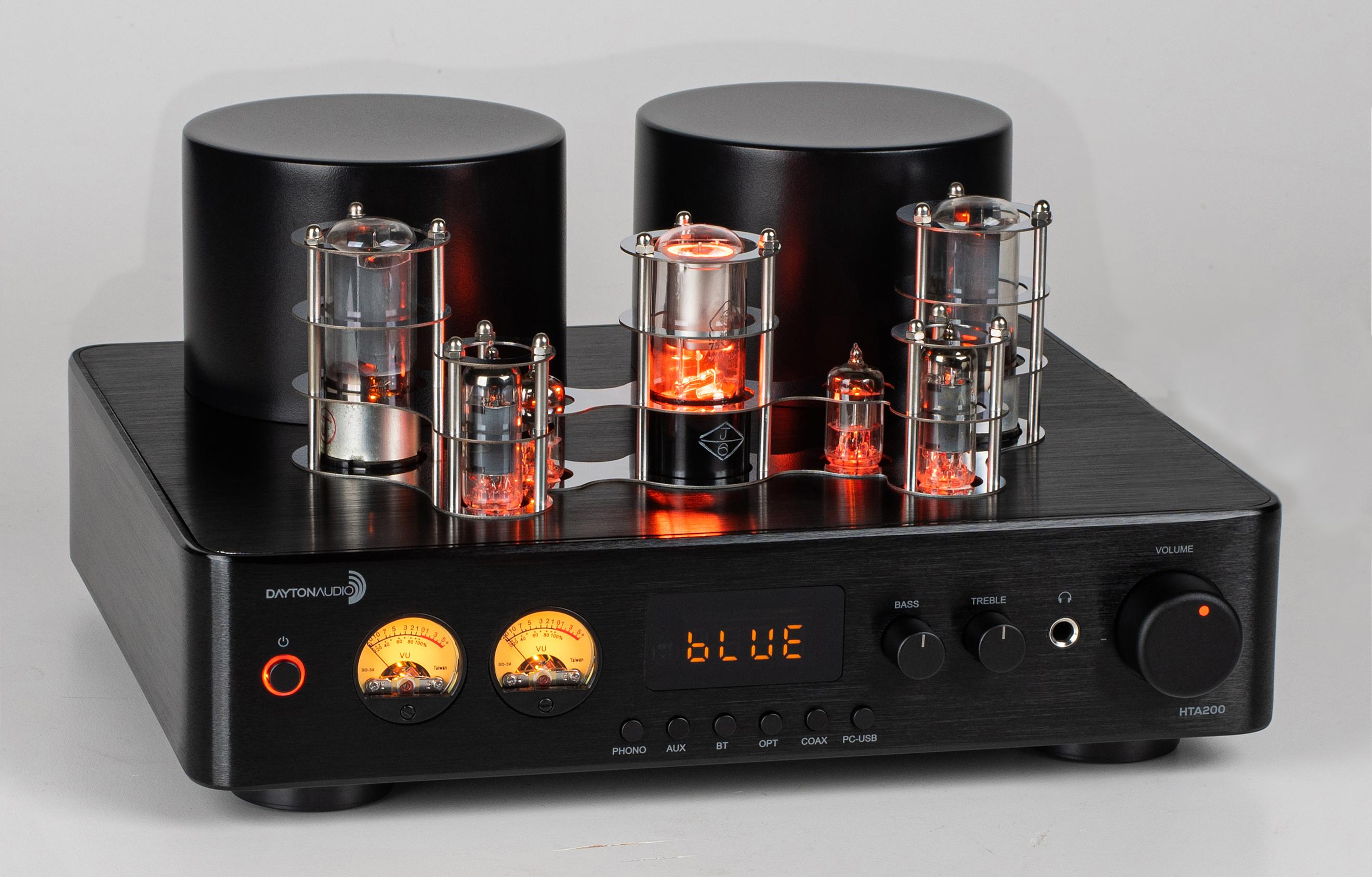 Dayton Audio - HTA200 Integrated Stereo Hybrid Tube Amplifier 200 Watts